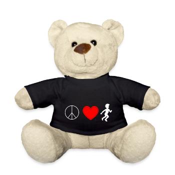 Florist Flower Plant Nature Gardener - Teddy Bear - black - Front
