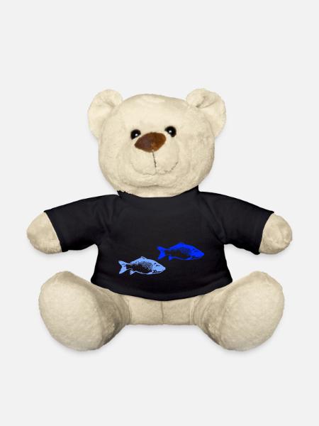 Pisces 2 - Teddy Bear - black