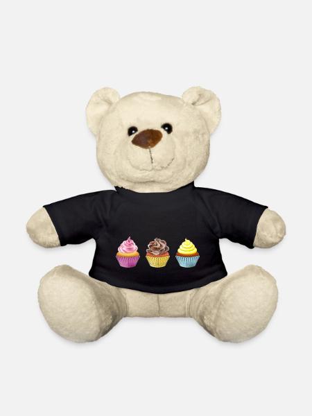 Muffins - Nounours - noir