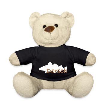 Cod white - Teddy Bear - black - Front