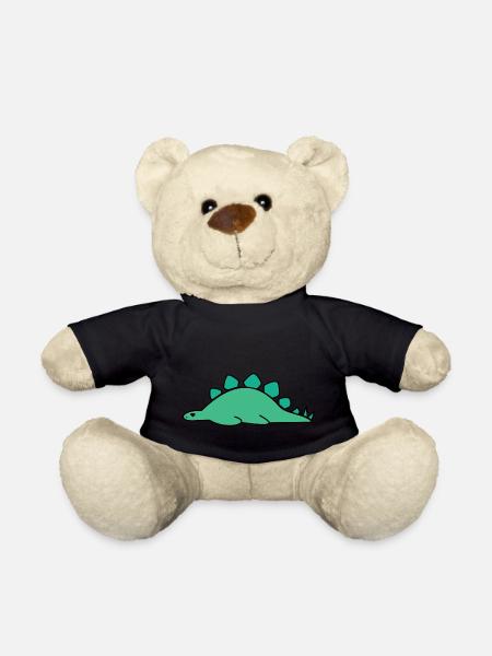 Dino am schlafen - Teddy - Schwarz