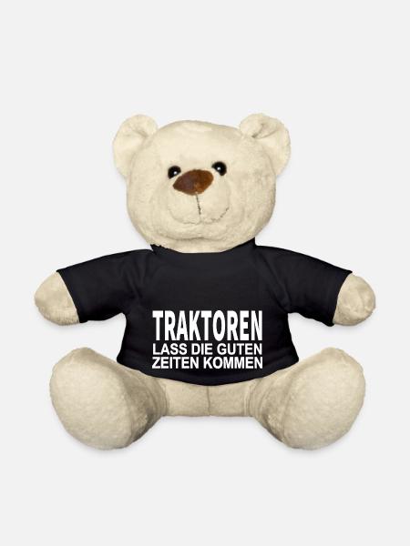 Traktor - Teddy - Schwarz