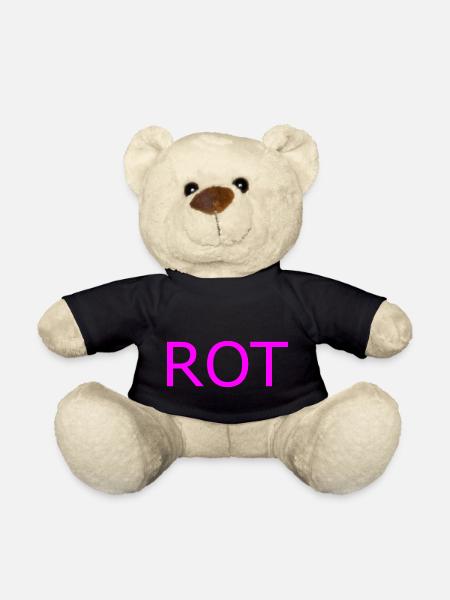 ROT in PINK - Teddy - Schwarz