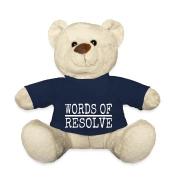 determination drive effective communication - Teddy Bear - french navy - Front