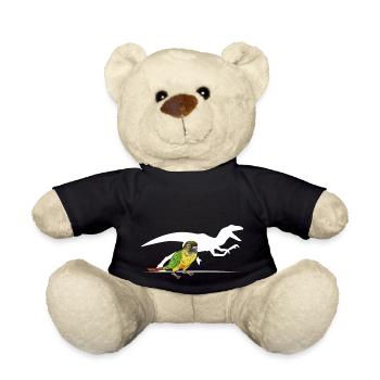 Molina Parakeet Parrot Bird Parakeet - Teddy Bear - black - Front