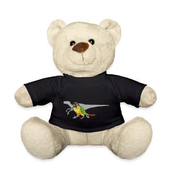Molinasittich Papagei Vogel Sittich - Teddy - Schwarz - Vorne