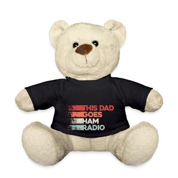 Papa geht voll auf Ham Radio ab! - Teddy - Schwarz - Vorne