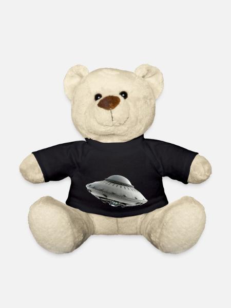 Ufo Alien science fiction - Teddy - Schwarz
