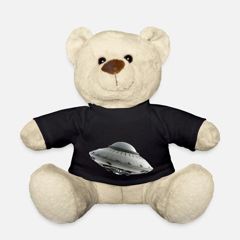 Ufo Alien science fiction - Teddy - Schwarz