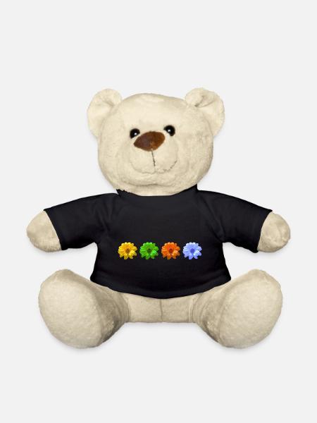 flowers flowers plants plants garden garden2 - Teddy Bear - black