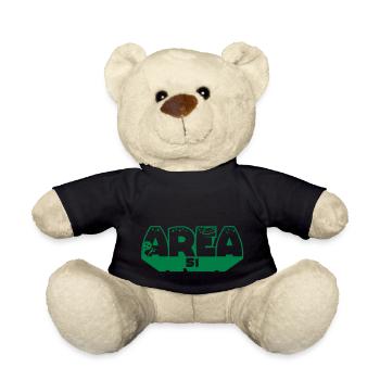 Ufo Area 51 - Teddy Bear - black - Front