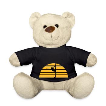 Yoga Sonnenuntergang Sonne - Teddy - Schwarz - Vorne