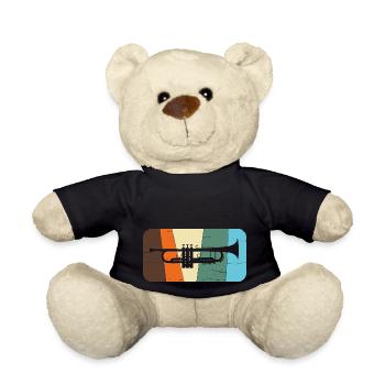 trompette - Nounours - noir - Devant