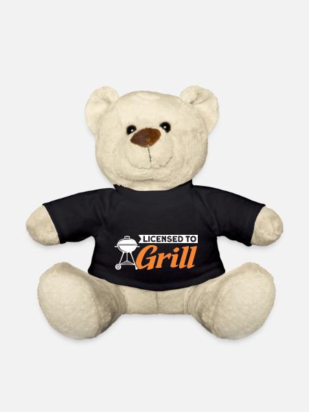 Licensed to Grill - Teddy - Schwarz