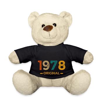 1978 Original - Teddy - Schwarz - Vorne
