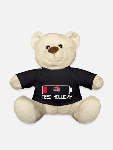 Akku Holliday - Teddy - Schwarz