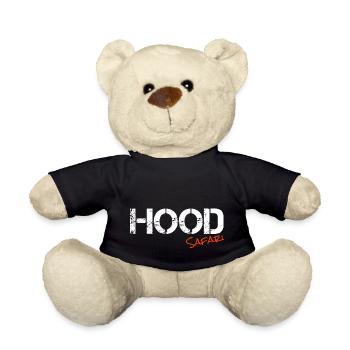 Hood Safari Ghetto Streetstyle - Teddy - Schwarz - Vorne
