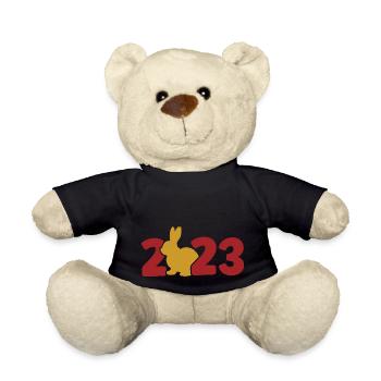 Or Rouge Lapin 2023 - Nounours - noir - Devant