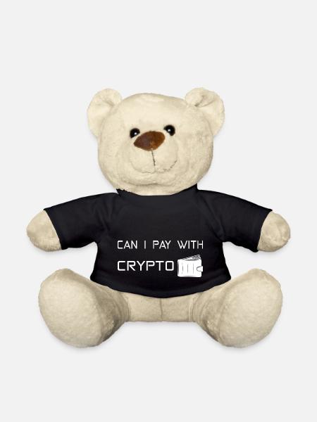Bitcoin Trading Crypto Aktien - Teddy - Schwarz