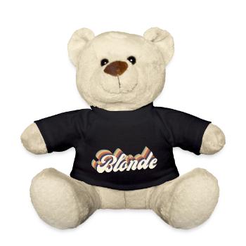 Blonde vintage - Nounours - noir - Devant