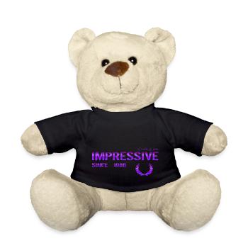 Impressive since 1986 - Teddy Bear - black - Front