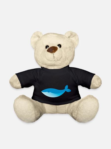 Wal - Teddy - Schwarz