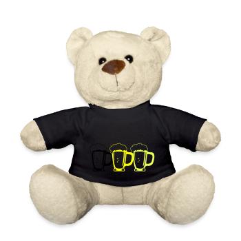 Biergläser - Teddy - Schwarz - Vorne
