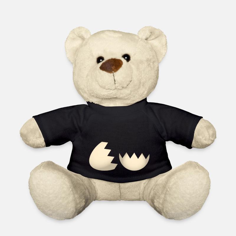Eierschale - Teddy - Schwarz