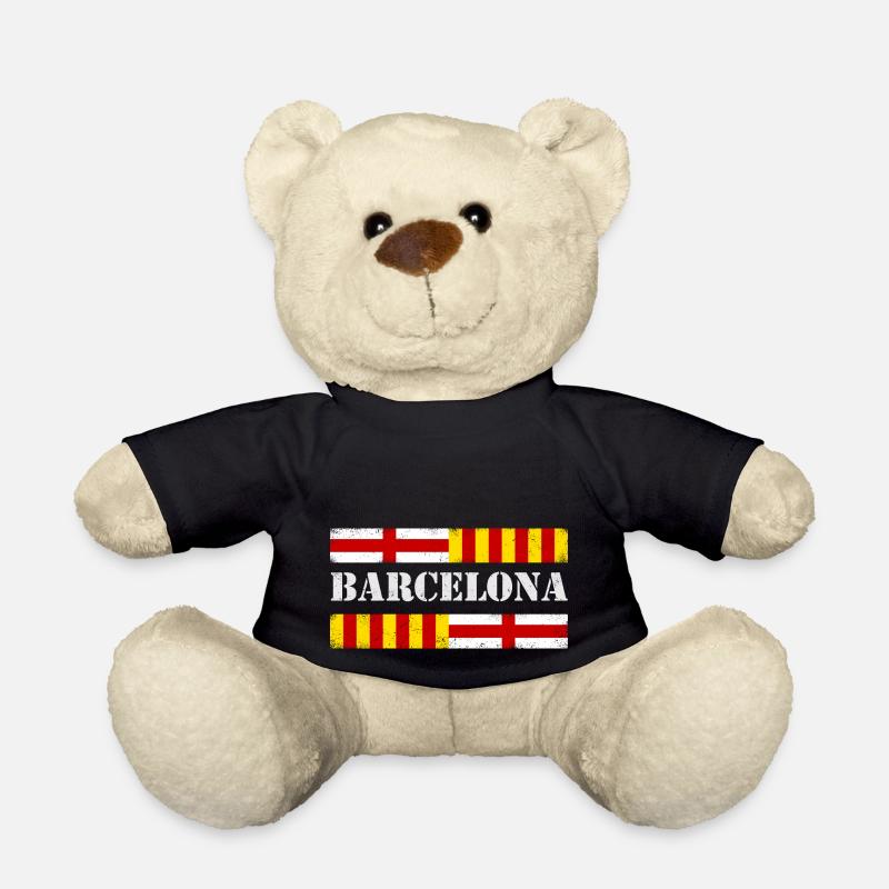 Barcelone - Nounours - noir