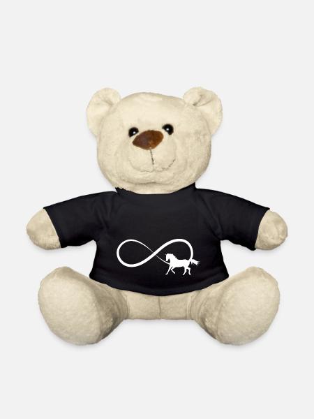 Ich liebe mein Pferd Reitsport Pferdeliebe - Teddy - Schwarz