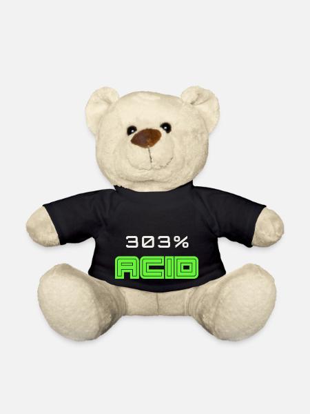 303 Acid Grün 2 2 - Teddy - Schwarz