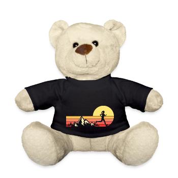 Trail Run Ultra Running Mountain Trekking Running - Teddy Bear - black - Front