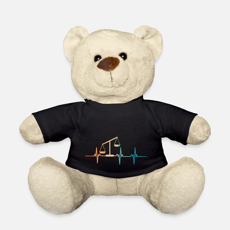 Battement de cœur balance - Nounours - noir