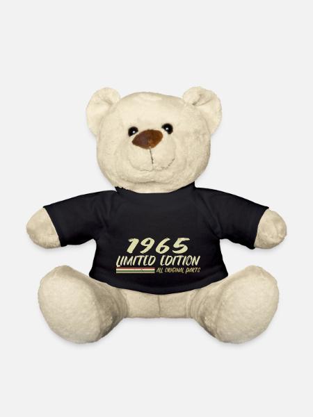 1965 Geburtstag Geschenkidee 1965 - Teddy - Schwarz