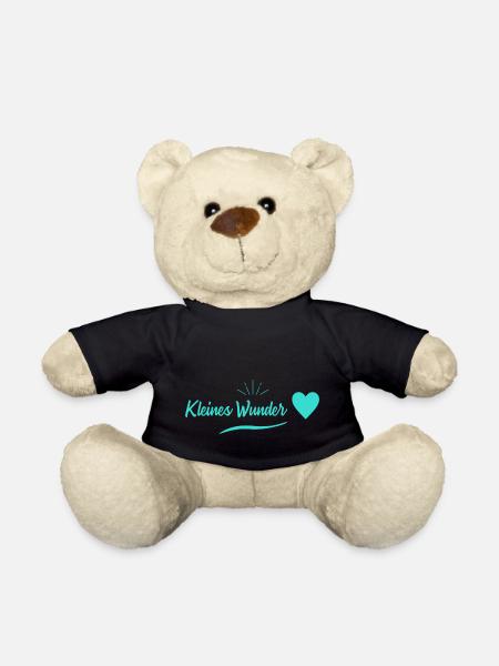 Schwangerschaft - Kleines Wunder - Teddy - Schwarz