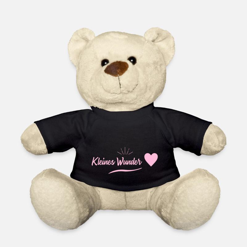 Schwangerschaft - kleines Wunder - Teddy - Schwarz