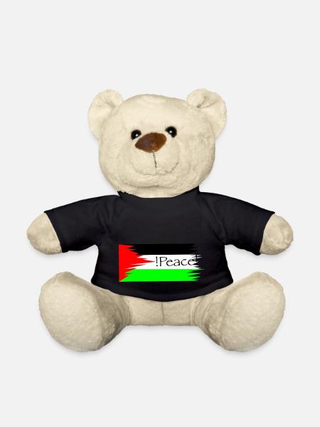 Palestine Peace - Teddy - Schwarz