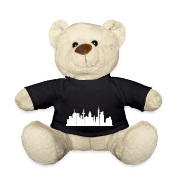 Mannheim Monnem Mannheimat - Teddy - Schwarz - Vorne