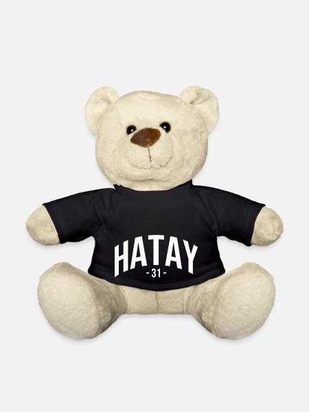 Hatay 31 Türkei Geschenk Urlaub 31 Hatay Kurde - Teddy - Schwarz