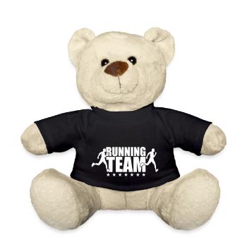 running team 01 - Teddy - Schwarz - Vorne