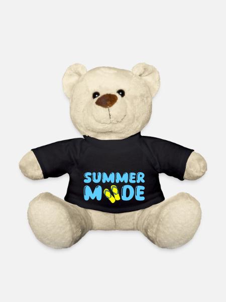 summer mode - Teddy - Schwarz