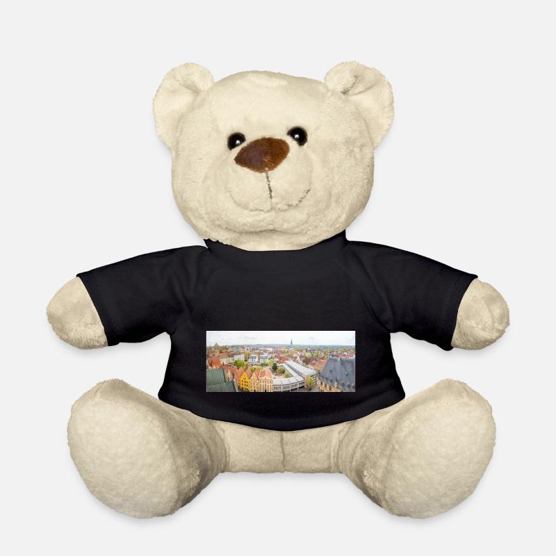 Altstadt Osnabrück Panoramablick von St. Marien - Teddy - Schwarz