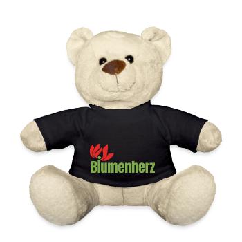 Final Logo Blumen - Teddy - Schwarz - Vorne