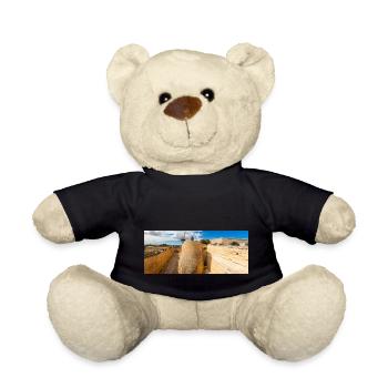 Valletta (il-Belt Valletta) massive fortification - Teddy Bear - black - Front