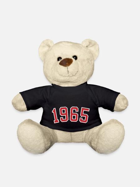 Année de naissance sport 1965 - Nounours - noir
