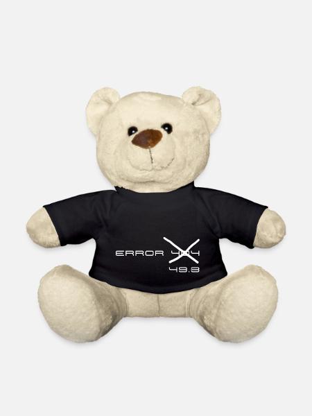 cadeau homme, femme, humour, t-shirt humoristique - Nounours - noir