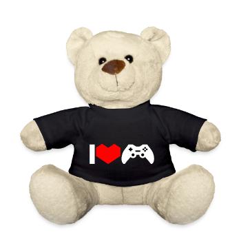 I Love Gaming Gamepad - Teddy - Schwarz - Vorne