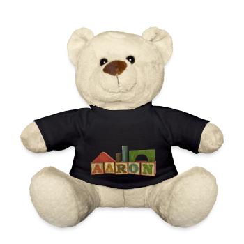 aaron - Teddy Bear - black - Front