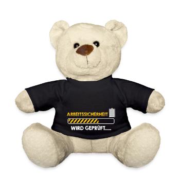 Fachkraft Arbeitssicherheit Ladebalken - Teddy - Schwarz - Vorne