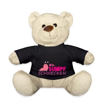 Muddy run shirt mud Lauf Matsch Schnecken obstacle - Teddy - Schwarz - Vorne